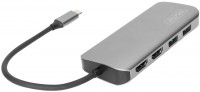 Кардридер / USB-хаб Digitus DA-70884 