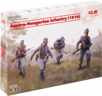 Zdjęcia - Model do sklejania (modelarstwo) ICM Austro-Hungarian Infantry (1914) (1:35) 