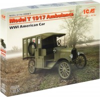 Zdjęcia - Model do sklejania (modelarstwo) ICM Model T 1917 Ambulance (1:35) 