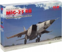 Фото - Збірна модель ICM MiG-25 RB (1:48) 