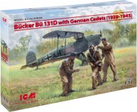 Zdjęcia - Model do sklejania (modelarstwo) ICM Bucker Bu 131D with German Cadets (1939-1945) (1:32) 