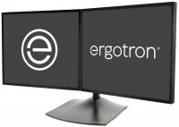 Zdjęcia - Szafka / uchwyt Ergotron DS100 Dual-Monitor Desk Stand Horizontal 