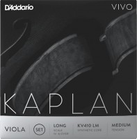 Struny DAddario Kaplan Vivo Viola Long Scale Medium 