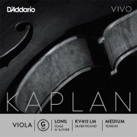 Струни DAddario Kaplan Vivo Viola G String Long Scale Medium 