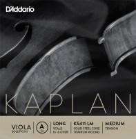Struny DAddario Kaplan Solutions Viola A String Long Scale Medium 