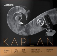 Struny DAddario Kaplan Solo Double Bass String Set 3/4 Medium 