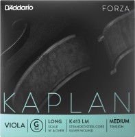 Struny DAddario Kaplan Forza Viola G String Long Scale Medium 