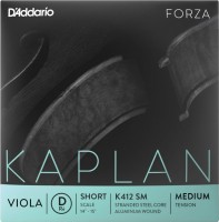 Струни DAddario Kaplan Forza Viola D String Short Scale Medium 