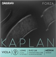 Struny DAddario Kaplan Forza Viola D String Long Scale Medium 