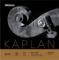 Струни DAddario Kaplan Double Bass G String 3/4 Medium 