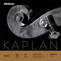 Struny DAddario Kaplan Double Bass D String 3/4 Medium 