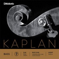 Struny DAddario Kaplan Double Bass D String 3/4 Light 