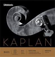 Struny DAddario Kaplan Double Bass C (Extended E) String 3/4 Medium 