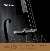 Струни DAddario Kaplan Cello G String 4/4 Medium 