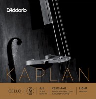 Струни DAddario Kaplan Cello G String 4/4 Light 
