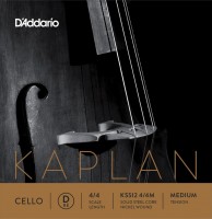 Struny DAddario Kaplan Cello D String 4/4 Medium 