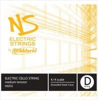 Struny DAddario NS Electric Cello D String 4/4 Medium 