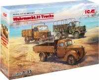 Фото - Збірна модель ICM Wehrmacht 3t Trucks (1:35) 