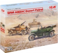 Zdjęcia - Model do sklejania (modelarstwo) ICM WWI ANZAC Desert Patrol (1:35) 