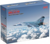 Фото - Збірна модель ICM MiG-25 PD (1:72) 72177 