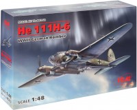 Zdjęcia - Model do sklejania (modelarstwo) ICM He 111H-6 (1:48) 