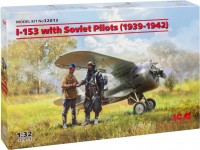 Zdjęcia - Model do sklejania (modelarstwo) ICM I-153 with Soviet Pilots (1939-1942) (1:32) 