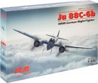 Фото - Збірна модель ICM Ju 88C-6B (1:48) 