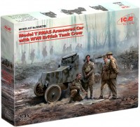 Zdjęcia - Model do sklejania (modelarstwo) ICM Model T RNAS with WWI British Tank Crew (1:35) 