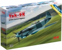 Model do sklejania (modelarstwo) ICM Yak-9K (1:32) 