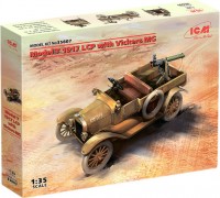 Фото - Збірна модель ICM Model T 1917 LCP with Vickers MG (1:35) 