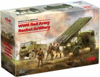 Zdjęcia - Model do sklejania (modelarstwo) ICM WWII Red Army Rocket Artillery (1:35) 