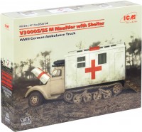 Фото - Збірна модель ICM V3000S/SS M Maultier with Shelter (1:35) 