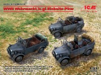 Zdjęcia - Model do sklejania (modelarstwo) ICM WWII Wehrmacht le.gl.Einheitz-Pkw (1:35) 