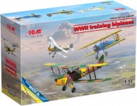 Фото - Збірна модель ICM WWII Training Biplanes (1:32) 