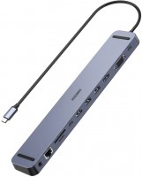 Czytnik kart pamięci / hub USB Choetech 11-In-1 USB-C MacBook Pro Docking Station 