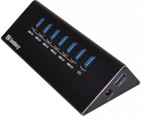Czytnik kart pamięci / hub USB Sandberg USB 3.0 Hub 6+1 ports 