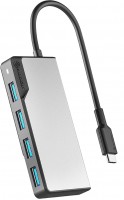 Кардридер / USB-хаб ALOGIC USB-C Fusion SWIFT 4-in-1 Hub 