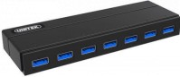 Кардридер / USB-хаб Unitek 7 Ports Powered USB 3.0 Hub with USB-A Cable 