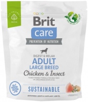 Корм для собак Brit Care Adult Large Chicken/Insect 1 кг