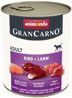 Фото - Корм для собак Animonda GranCarno Original Adult Beef/Lamb 0.8 кг