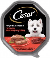 Корм для собак Cesar Classic Terrine with Beef/Liver 150 g 1 шт