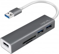Кардридер / USB-хаб LogiLink UA0306 