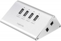 Кардридер / USB-хаб LogiLink UA0224 