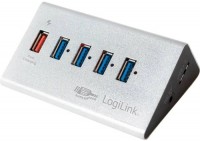 Кардридер / USB-хаб LogiLink UA0227 