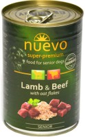 Karm dla psów Nuevo Adult Dog Canned with Lamb/Beef 0.8 kg