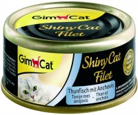 Фото - Корм для кішок GimCat ShinyCat Tuna Filet with Anchovies 70 g 