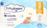 Zdjęcia - Pielucha Babydream Premium 3 / 46 pcs 