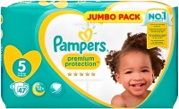 Фото - Підгузки Pampers Premium Protection 5 / 47 pcs 