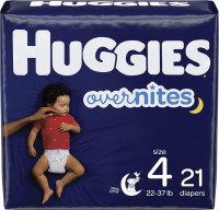 Zdjęcia - Pielucha Huggies Overnites 4 / 21 pcs 