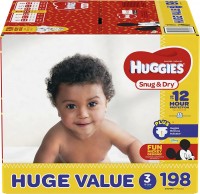 Фото - Підгузки Huggies Snug and Dry 3 / 198 pcs 